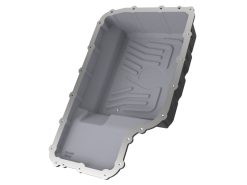aFe 20-21 Ford Truck w/ 10R140 Transmission Pan Black POWER Street Series w/ Machined Fins - Image 7
