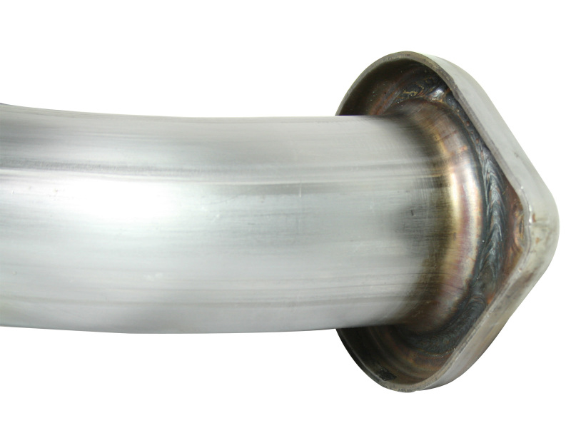 aFe MACHForce XP Exhaust SS-409 Cat-Back w/ 304SS Polished Tip 04-07 GM Trucks 1500 V6/V8 - Image 2