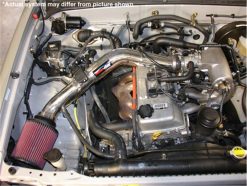 Injen 00-04 Tacoma 2.4L 4 Cyl. 01-04 Tacoma PreRunner 2.7L 4 Cyl. only Wrinkle Black Power-Flow A - Image 6