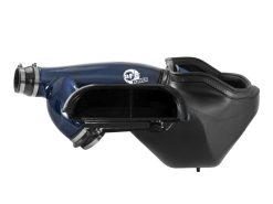 aFe 17-24 Ford F-150 Track Series Blue Kevlar Carbon Fiber C/A Intake System w/Black Pro 5R Filter - Image 5
