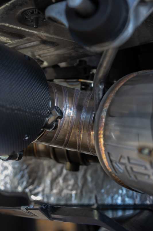 MBRP 20-24 Chevrolet Corvette C8 3in Active Cat Back Quad Split Rear Exit Exhaust w/ AFM Sims - Image 5