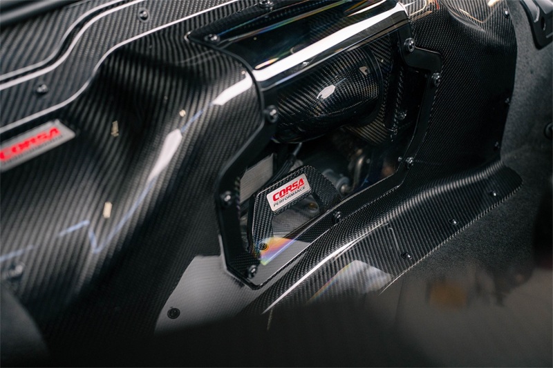 Corsa 23+ Chevy C8 Z06 Carbon Fiber Air Intake w/ DryTech Filter - Image 7