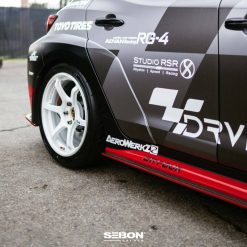 Seibon 2023+ Toyota GR Corolla MB-Style Carbon Fiber Side Skirts - Image 7