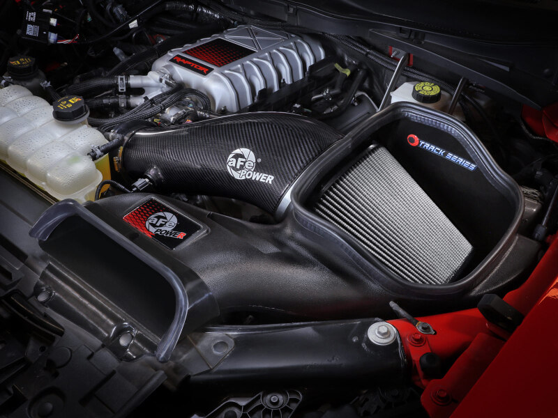 aFe 23-24 Ford F150 Raptor R V8 5.2L Supercharged Track Series Air Intake w/ PDS Filter - Image 9