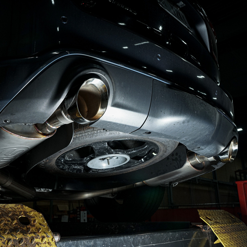 Stainless Works 18-19 Dodge Durango 6.4L Redline Catback Exhaust w/ Polished Tips - Image 12