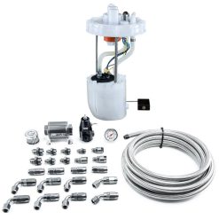 Alternative view of DeatschWerks 12-15 Honda Civic Si/13-15 Acura ILX DW400 Pump Module & Return Kit w/CPE Fuel Lines