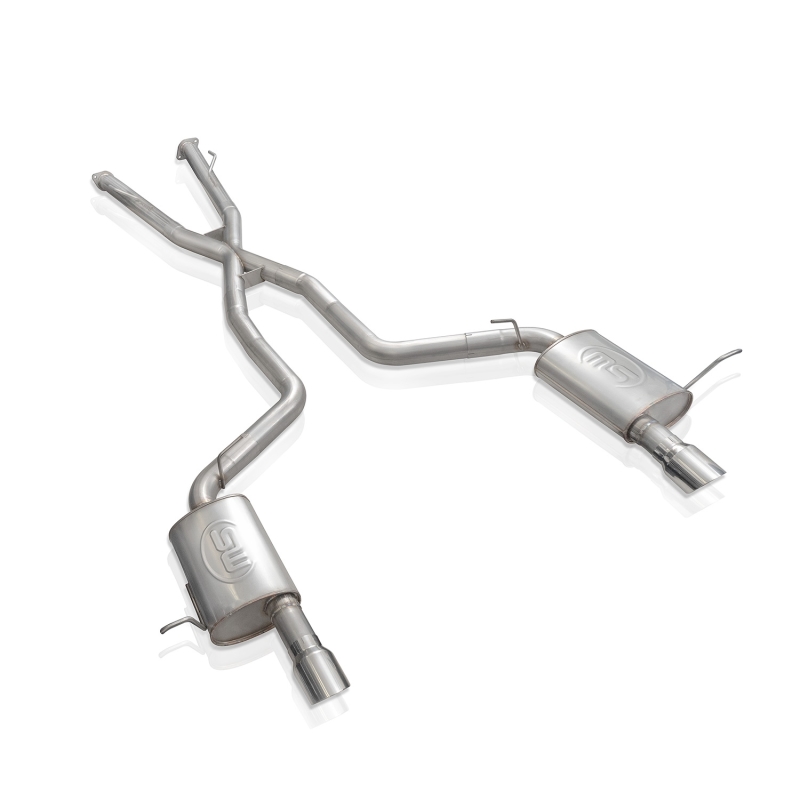 Stainless Works 11-20 Dodge Durango 5.7L 3in Redline Catback w/4in Polished Tips - Image 2