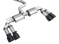 AWE 22-24 Audi 8Y S3 Touring Edition Exhaust - Diamond Black Tips - Image 6