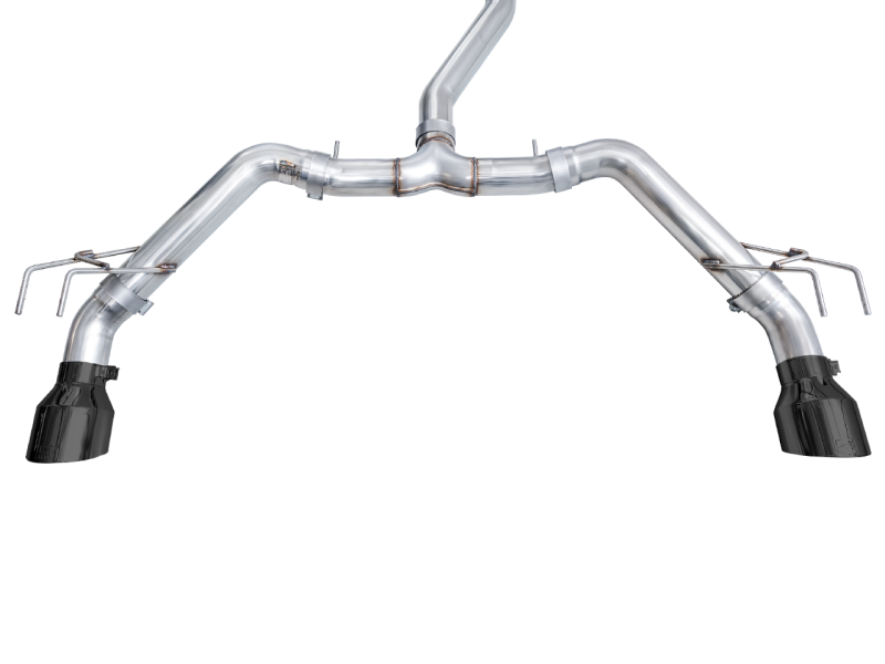 AWE Tuning 22+ Honda Civic Si/Acura Integra Track Edition Catback Exhaust - Dual Diamond Black Tips - Image 11