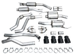 AWE Tuning 2020+ Ford Explorer ST Touring Edition Exhaust w/ Diamond Black Tips - Image 17