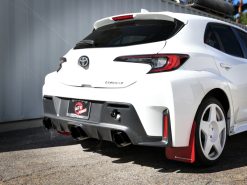 aFe 23-24 Toyota GR Corolla L3 1.6L (t) Gemini XV 3in to 2-1/2in Cat Back Exhaust w/ Black Tips - Image 4