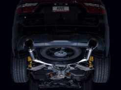 AWE Tuning 18-23 Dodge Durango SRT & Hellcat Track Edition Exhaust - Diamond Black Tips - Image 7