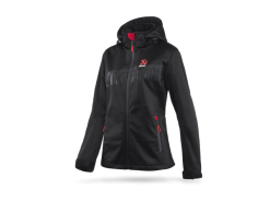 Akrapovic Womens Corpo Softshell Jacket Black - L