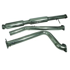 Injen 2013 Dodge Dart 1.4L (t) Catback Stainless Steel Single Outlet 3in Race Inspired Exhaust - Image 3