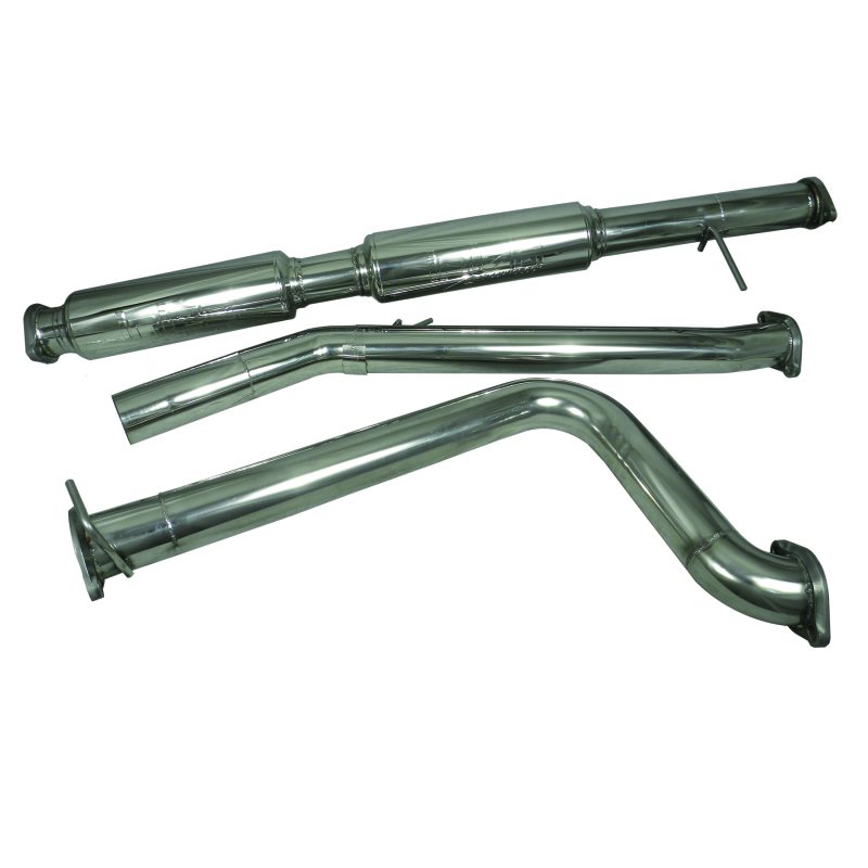 Injen 2013 Dodge Dart 1.4L (t) Catback Stainless Steel Single Outlet 3in Race Inspired Exhaust - Image 3