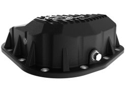 aFe 97-23 Ford F-150 Pro Series Rear Differential Cover Black w/ Machined Fins - Image 6