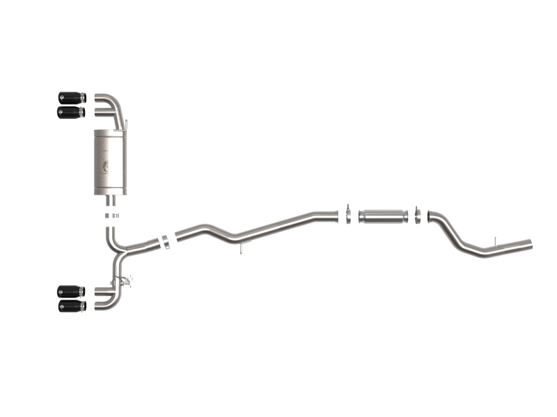aFe MACHForce XP Cat-Back Exhaust BMW Z4 M40i (G29) 19-24 L6-3.0L (t) B58 - Image 2