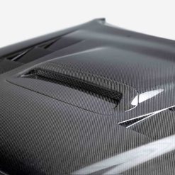 Seibon 12-15 Toyota Tacoma TS-Style Carbon Fiber Hood - Image 3