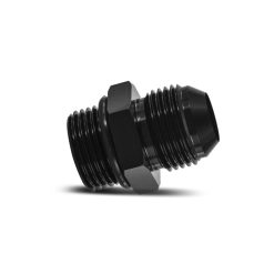 Alternative view of Mishimoto -16ORB to -16AN Aluminum Fitting Black