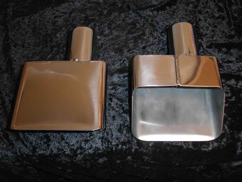 Stainless Works 70-72 Corvette Factory Style Exhaust Tips - Image 2