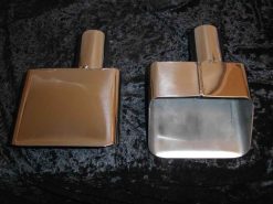 Alternative view of Stainless Works 70-72 Corvette Factory Style Exhaust Tips