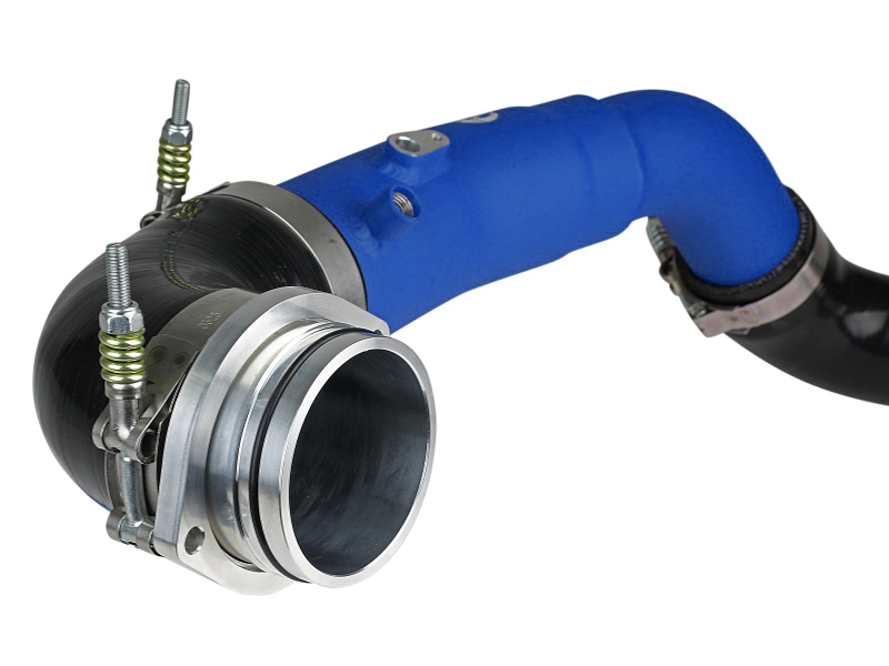 aFe 20-21 BMW Z4 M40i (G29) L6-3.0L (t) B58 BladeRunner 2-1/2in to 3in Hot-Side Charge Pipe - Blue - Image 5