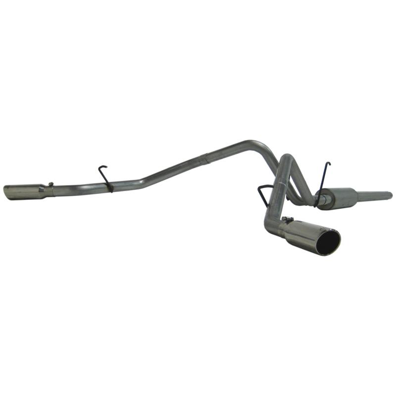MBRP 2006-2008 Dodge Ram Hemi 1500 5.7L SC/CC-SB Cat Back Dual Split Side - Image 3