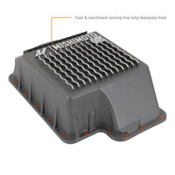 Mishimoto 89-10 Powerstroke E4OD 4R100 5R110 Trans Pan Cast GR - Image 3
