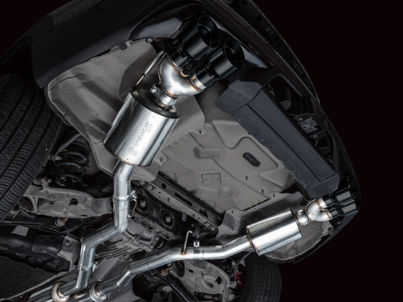 AWE Tuning 2020+ Ford Explorer ST Touring Edition Exhaust w/ Diamond Black Tips - Image 4
