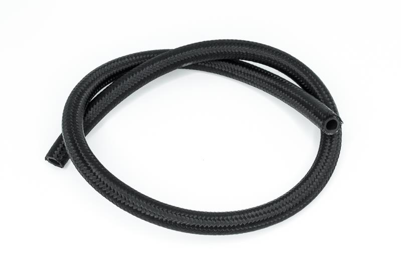 DeatschWerks 8AN Black Nylon Braided CPE Hose 3 Feet - Image 2