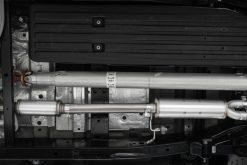 MBRP 2021+ F-150 2.7L/ 3.5L Ecoboost, 5.0L 3in Cat Back 2.5in Dual Split Rear - Aluminized Steel - Image 3