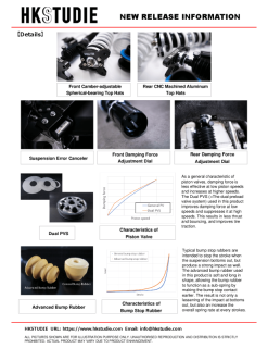 HKS HKSTUDIE SUSPENSION with CANCELLER for G80/G82 - Image 2