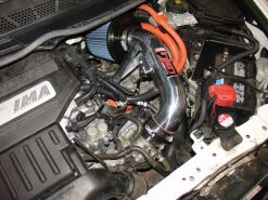 Injen 06-11 Honda Civic Hybrid 1.3L 4 cyl Black Dyno-Tuned Air Intake w/ Web Nano-Fiber Filter - Image 4
