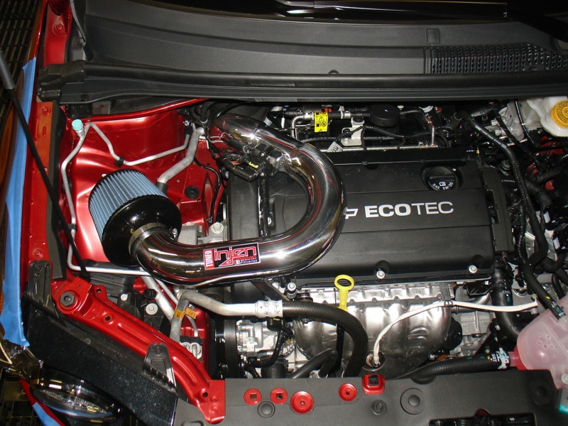 Injen 12-18 Chevrolet Sonic 1.8L 4cyl Polished Short Ram Cold Air Intake w/ MR Technology - Image 5