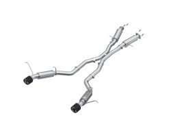 Alternative view of MBRP 2012+ Jeep Grand Cherokee SRT 6.4L 3in Dual Rear Exit T304SS Catback Exhaust - CF Tips