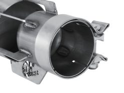 aFe MACH Force-Xp 304 Stainless Steel Clamp-on Exhaust Tip Brushed - Image 4
