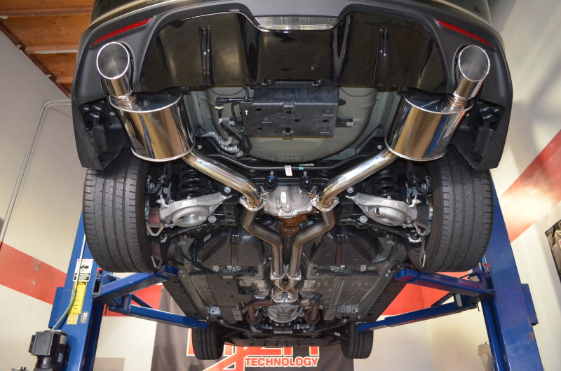 Injen 15-16 Ford Mustang GT 5.0L V8 3in Cat-Back Stainless Steel Exhaust - Image 4