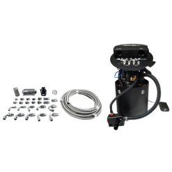 Deatschwerks X3 Series Fuel Pump Module w/ Triple DW400 Pumps/PTFE Plumbing Kit 11-24 Ford Mustang