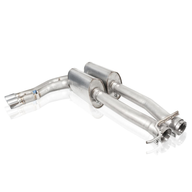 Stainless Works Chevy Silverado/GMC Sierra 2007-16 5.3L/6.2L Exhaust Before Passenger Rear Tire Exit - Image 2
