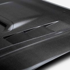 Seibon 12-15 Toyota Tacoma TS-Style Carbon Fiber Hood - Image 6