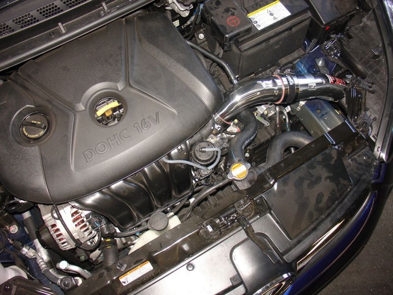 Injen 11-12 Hyundai Elantra 1.8L 4cyl Polished Tuned C/A Intake w/MR Tech & Web Nano-Fiber Filter - Image 5