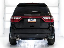 Alternative view of AWE Tuning 18-23 Dodge Durango SRT & Hellcat Track Edition Exhaust - Chrome Silver Tips