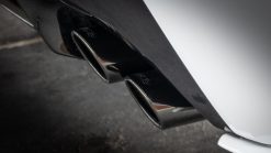 Alternative view of Borla 15-24 Lexus RC F Axle-Back Exhaust System S-Type - Black Chrome