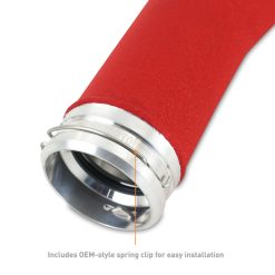 Mishimoto 2022+ Subaru WRX Charge Pipe - Wrinkle Red - Image 4
