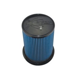 Injen SuperNano-Web Air Filter 5in Flange ID 7in Base/ 7.9in Height/ 5in Top/ Filter Monitor Nipple - Image 5