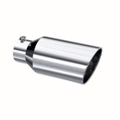 Alternative view of MBRP Universal Tip 8in OD Rolled End 5in Inlet 18in Length T304