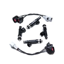 Alternative view of DeatschWerks 96-11 Lotus Elise 2.4L 2AZFE 1000cc Injectors w/ Conn (Set of 4)-Replaces 22S-04-1000-4