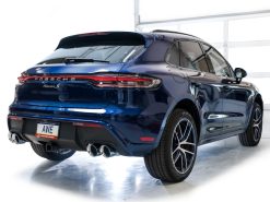 Alternative view of AWE Tuning 2022+ Porsche Macan 2.9TT Touring Edition Catback Exhaust w/ Chrome Silver Tips