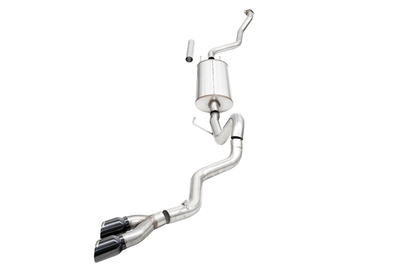 Corsa 24-25 Toyota Tacoma (2.4L Turbo) Sport Cat-Back - 4in Black Tip