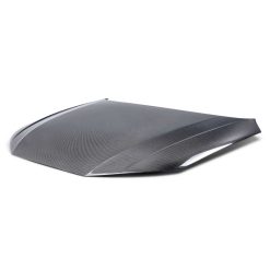 Alternative view of Seibon 17-22 Audi A4/S4 (B9) OEM-Style Carbon Fiber Hood